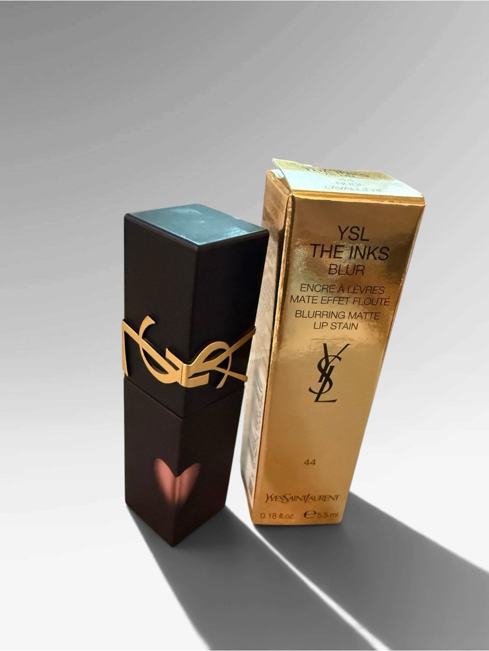 YSL Blurring Matte Liquid Lip Stain – Shade 44 Nude Lavallière 💄